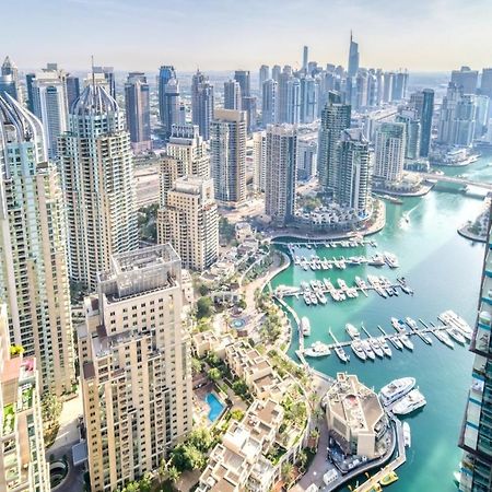 The Marina Penthouse Near Jbr 46Th Floor Apartman Dubaj Kültér fotó