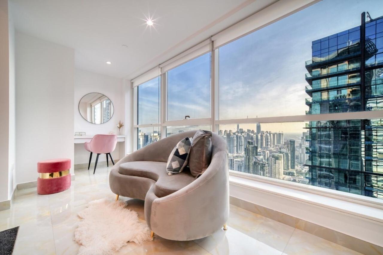 The Marina Penthouse Near Jbr 46Th Floor Apartman Dubaj Kültér fotó