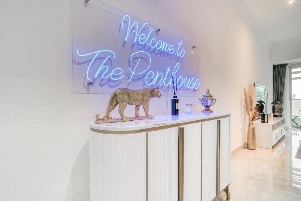 The Marina Penthouse Near Jbr 46Th Floor Apartman Dubaj Kültér fotó
