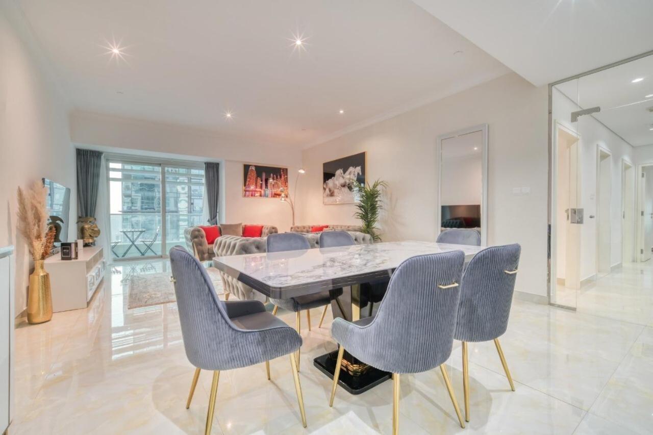 The Marina Penthouse Near Jbr 46Th Floor Apartman Dubaj Kültér fotó