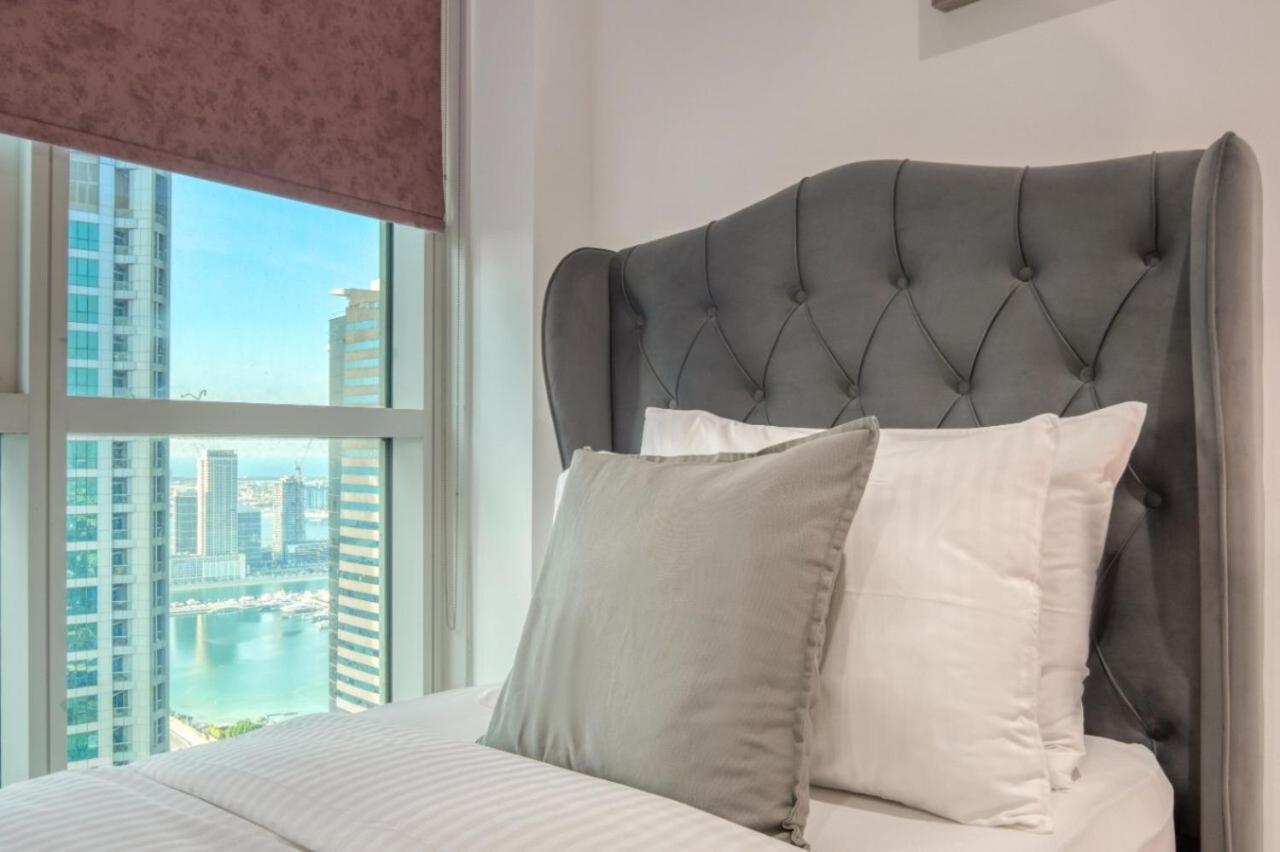The Marina Penthouse Near Jbr 46Th Floor Apartman Dubaj Kültér fotó