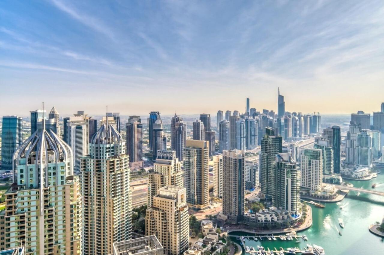 The Marina Penthouse Near Jbr 46Th Floor Apartman Dubaj Kültér fotó