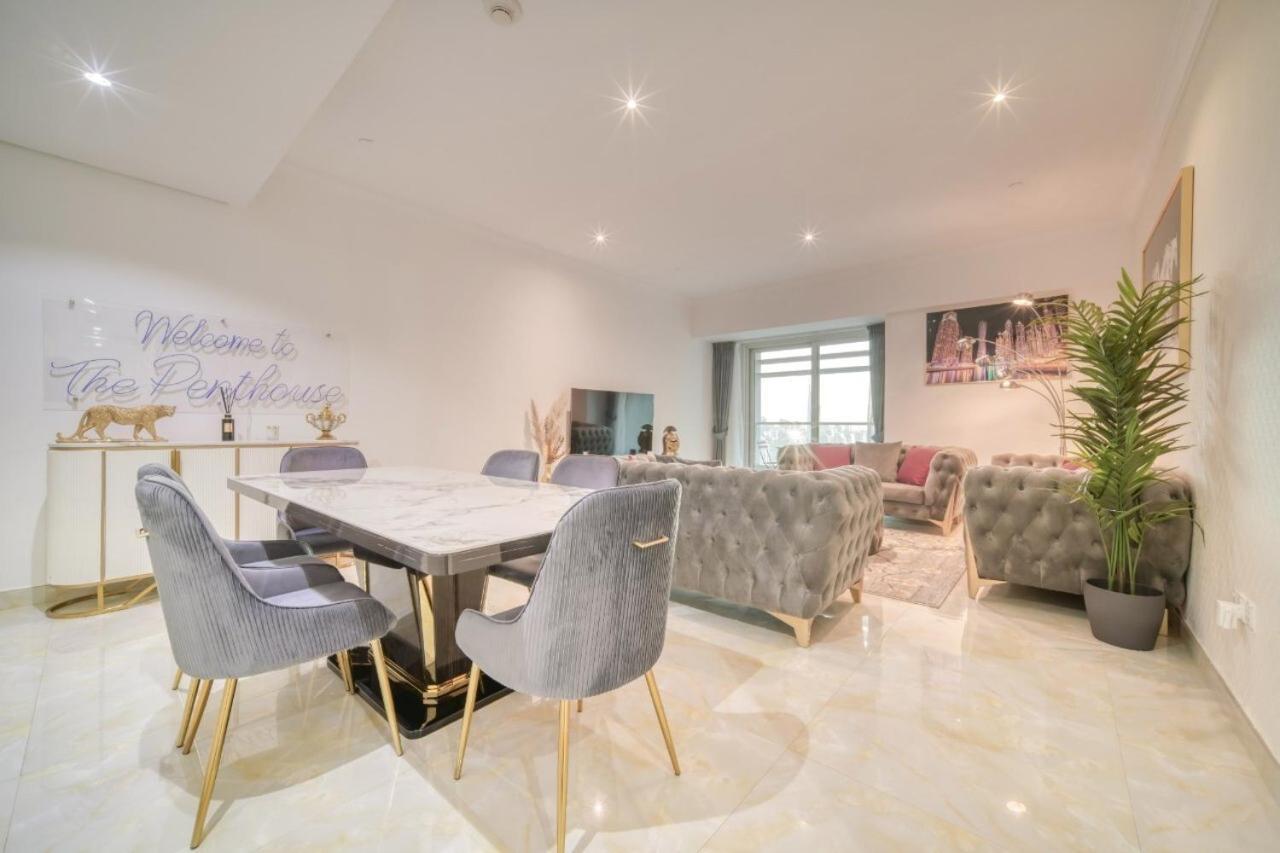 The Marina Penthouse Near Jbr 46Th Floor Apartman Dubaj Kültér fotó