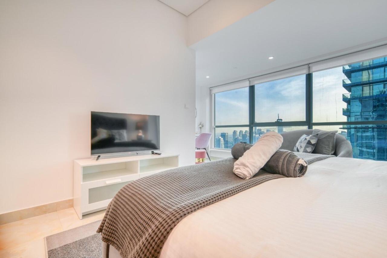 The Marina Penthouse Near Jbr 46Th Floor Apartman Dubaj Kültér fotó