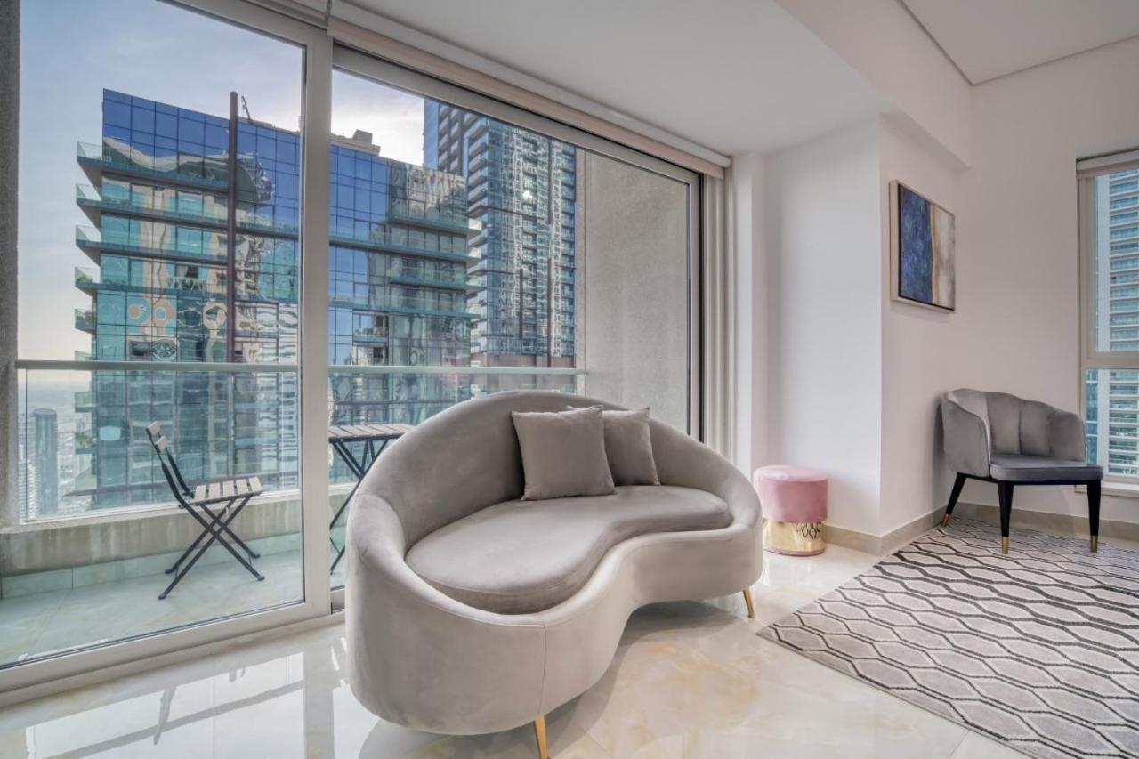 The Marina Penthouse Near Jbr 46Th Floor Apartman Dubaj Kültér fotó