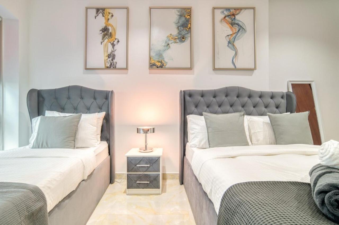 The Marina Penthouse Near Jbr 46Th Floor Apartman Dubaj Kültér fotó